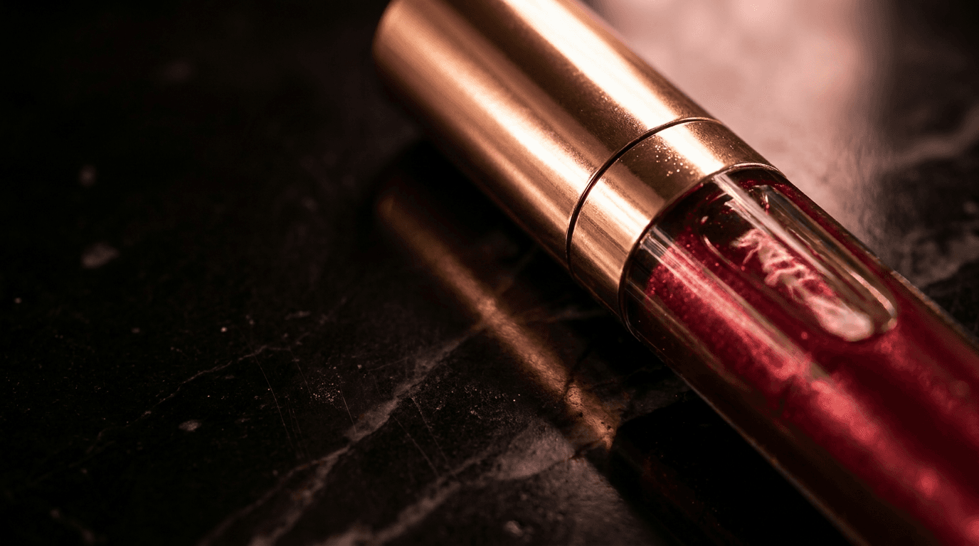 La Rouge Royale lip gloss close-up